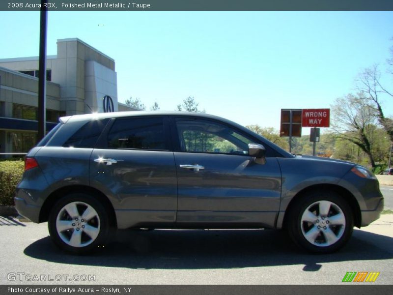 Polished Metal Metallic / Taupe 2008 Acura RDX