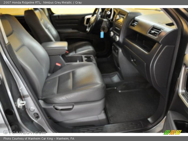 Nimbus Grey Metallic / Gray 2007 Honda Ridgeline RTL
