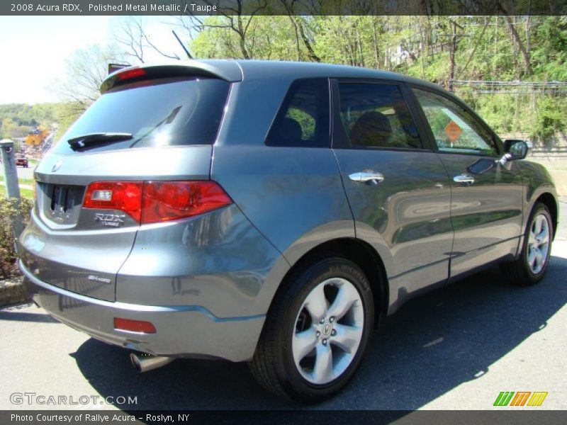 Polished Metal Metallic / Taupe 2008 Acura RDX