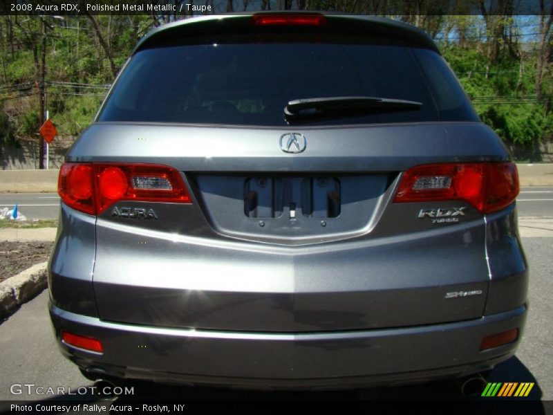 Polished Metal Metallic / Taupe 2008 Acura RDX