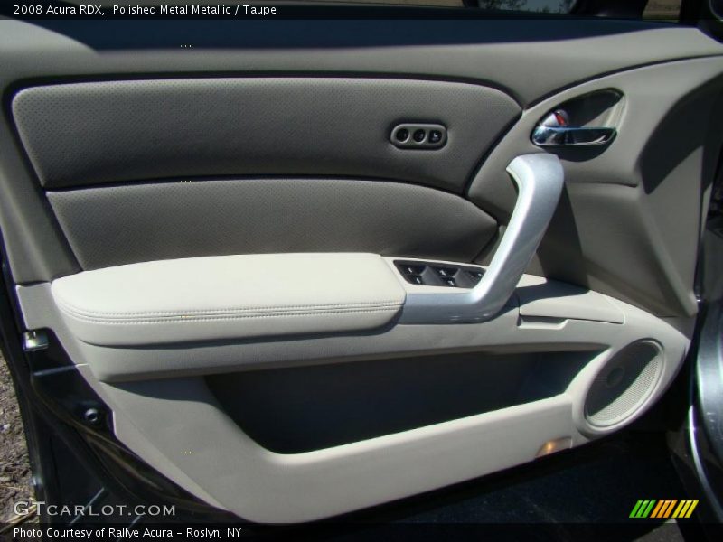 Polished Metal Metallic / Taupe 2008 Acura RDX