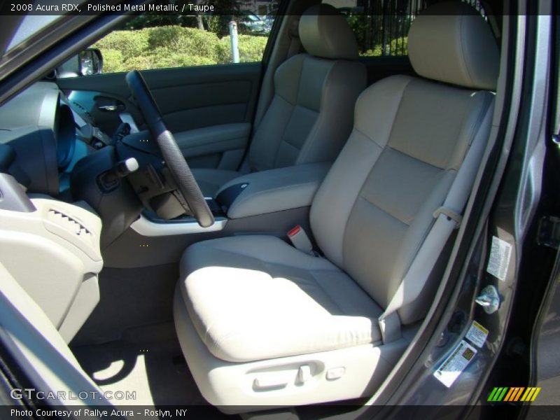 Polished Metal Metallic / Taupe 2008 Acura RDX