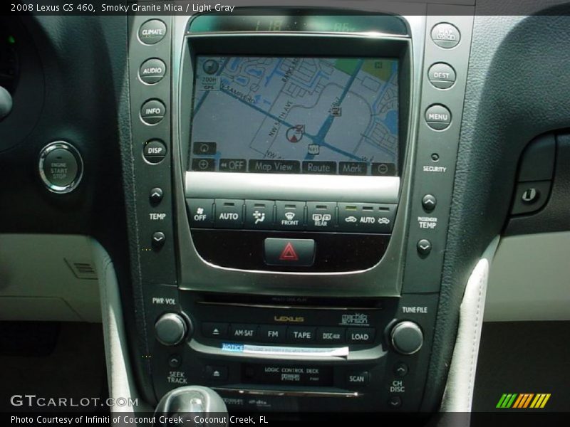 Smoky Granite Mica / Light Gray 2008 Lexus GS 460