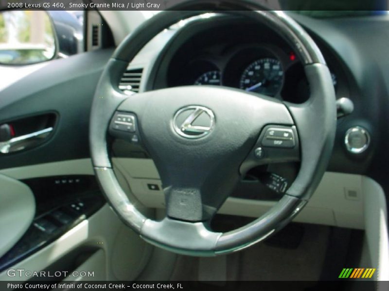Smoky Granite Mica / Light Gray 2008 Lexus GS 460