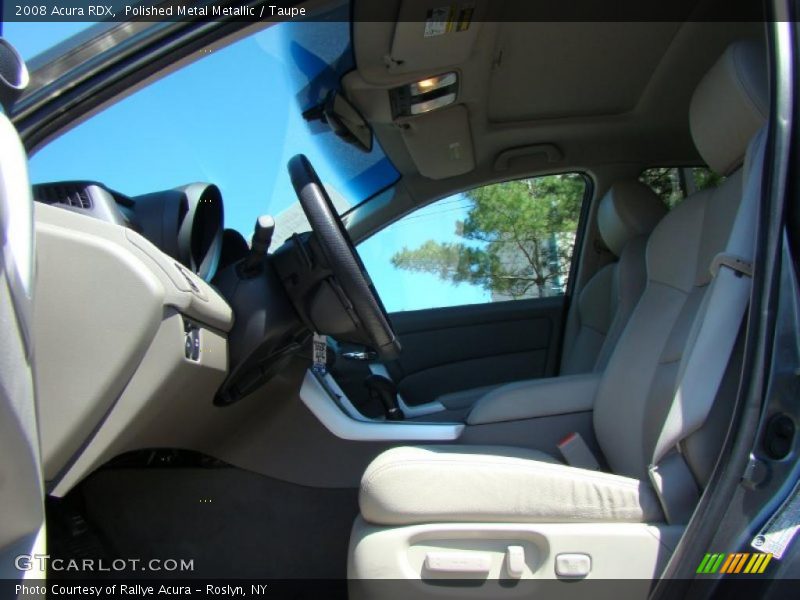 Polished Metal Metallic / Taupe 2008 Acura RDX