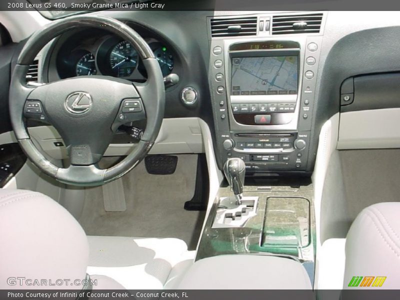 Smoky Granite Mica / Light Gray 2008 Lexus GS 460