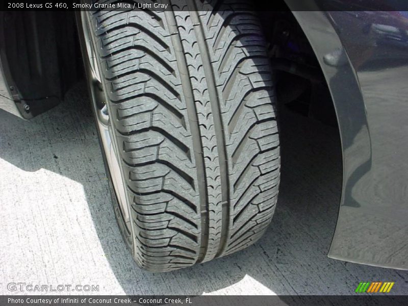 Smoky Granite Mica / Light Gray 2008 Lexus GS 460
