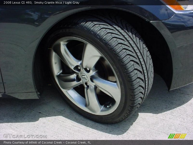 Smoky Granite Mica / Light Gray 2008 Lexus GS 460