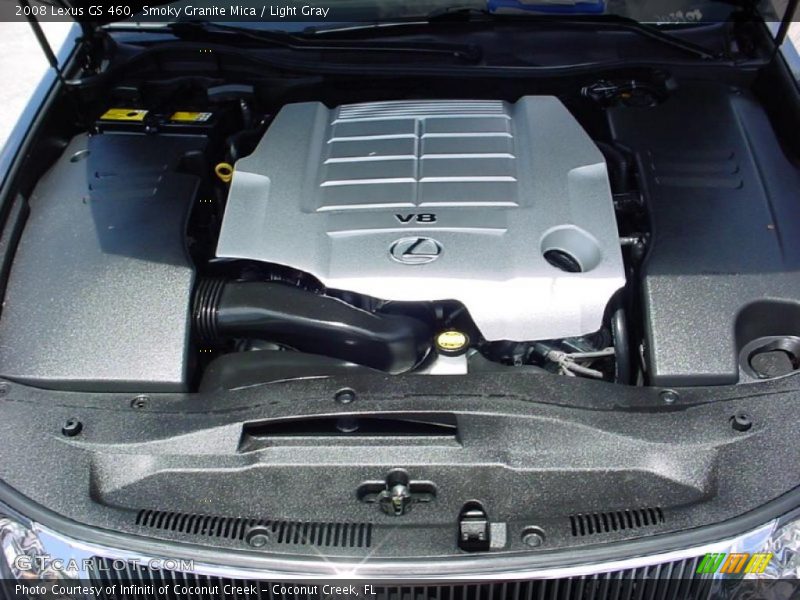 Smoky Granite Mica / Light Gray 2008 Lexus GS 460