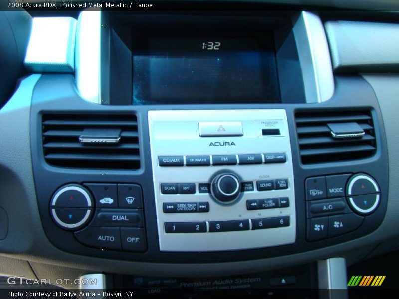 Polished Metal Metallic / Taupe 2008 Acura RDX
