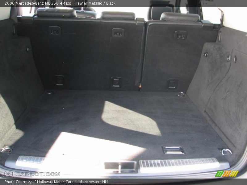 Pewter Metallic / Black 2006 Mercedes-Benz ML 350 4Matic