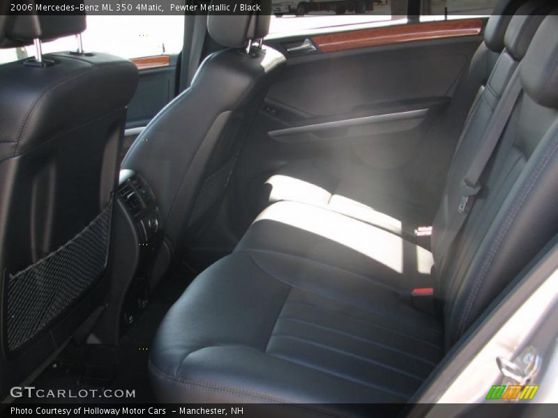 Pewter Metallic / Black 2006 Mercedes-Benz ML 350 4Matic