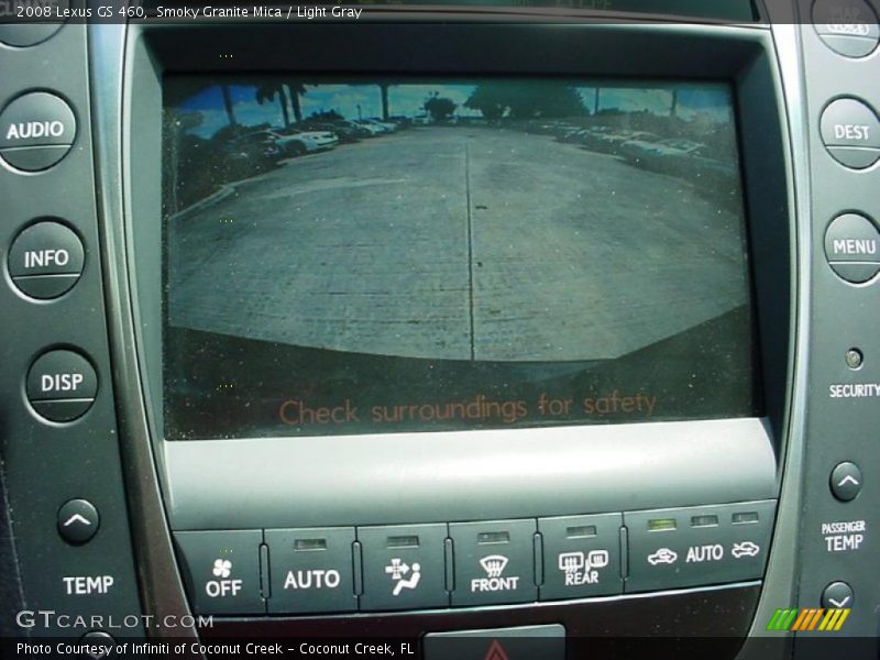 Smoky Granite Mica / Light Gray 2008 Lexus GS 460