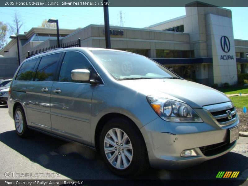 Silver Pearl Metallic / Gray 2005 Honda Odyssey Touring