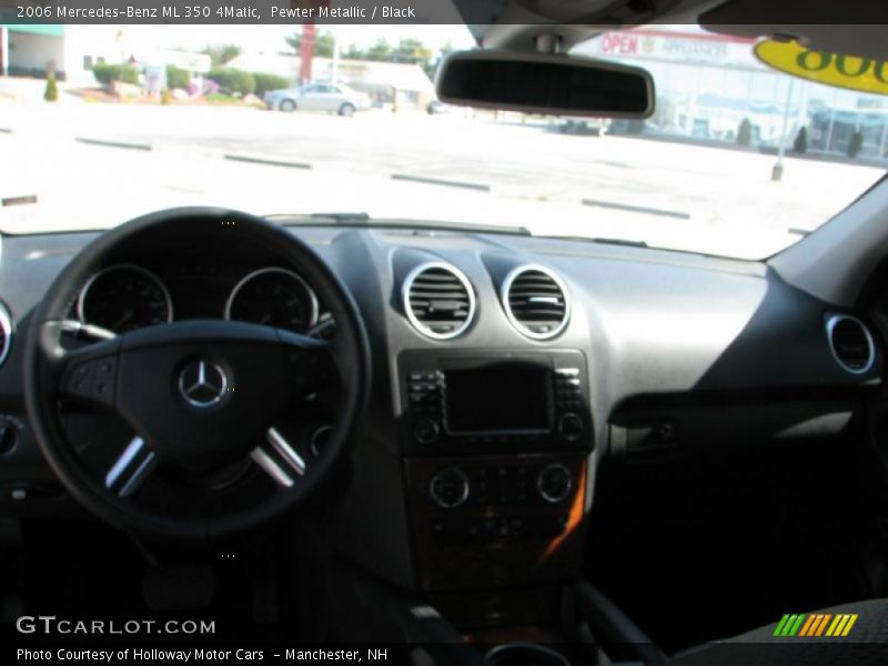Pewter Metallic / Black 2006 Mercedes-Benz ML 350 4Matic