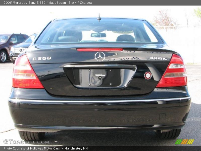 Black / Charcoal 2006 Mercedes-Benz E 350 4Matic Sedan