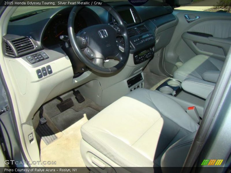 Silver Pearl Metallic / Gray 2005 Honda Odyssey Touring