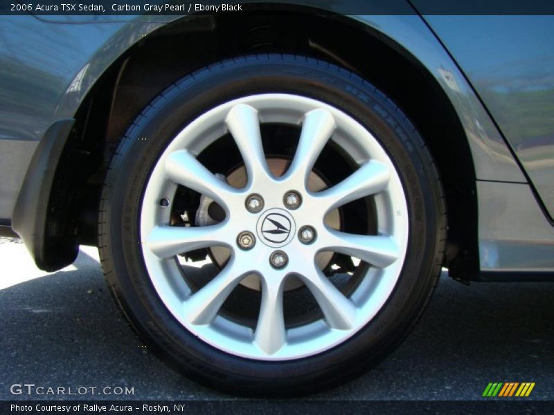 Carbon Gray Pearl / Ebony Black 2006 Acura TSX Sedan