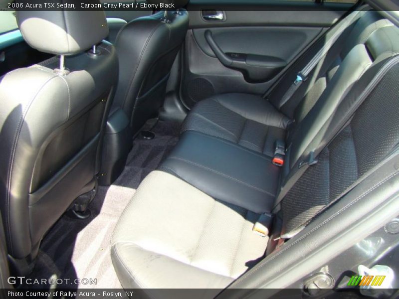 Carbon Gray Pearl / Ebony Black 2006 Acura TSX Sedan