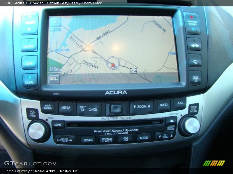 Carbon Gray Pearl / Ebony Black 2006 Acura TSX Sedan