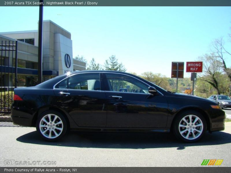 Nighthawk Black Pearl / Ebony 2007 Acura TSX Sedan