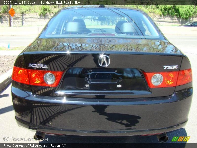 Nighthawk Black Pearl / Ebony 2007 Acura TSX Sedan