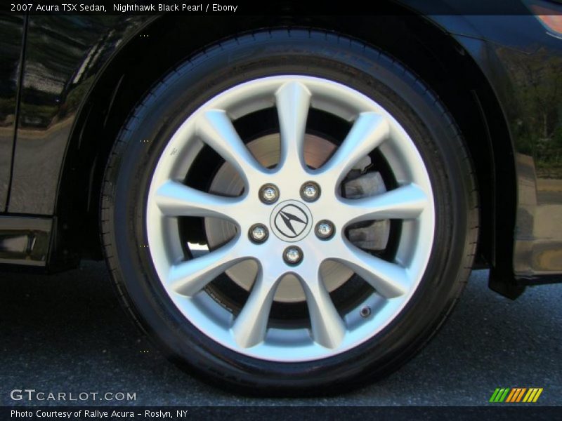 Nighthawk Black Pearl / Ebony 2007 Acura TSX Sedan