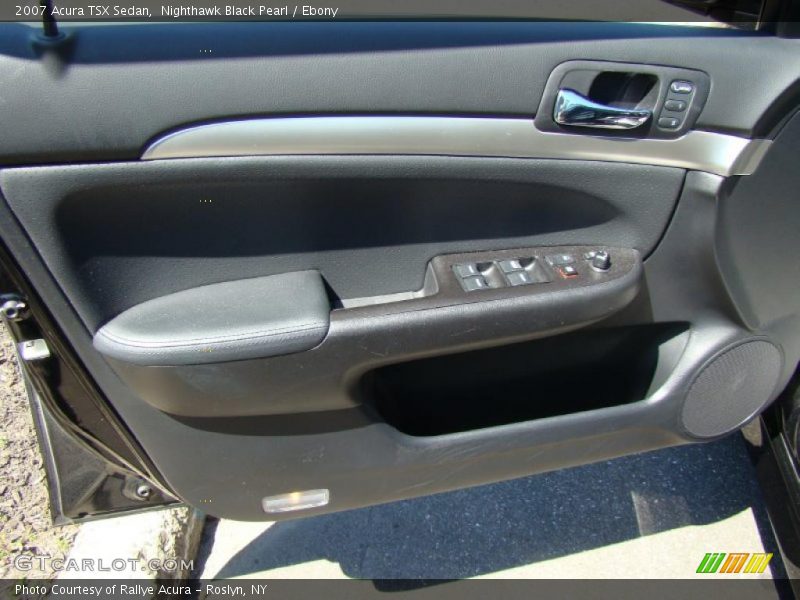 Nighthawk Black Pearl / Ebony 2007 Acura TSX Sedan