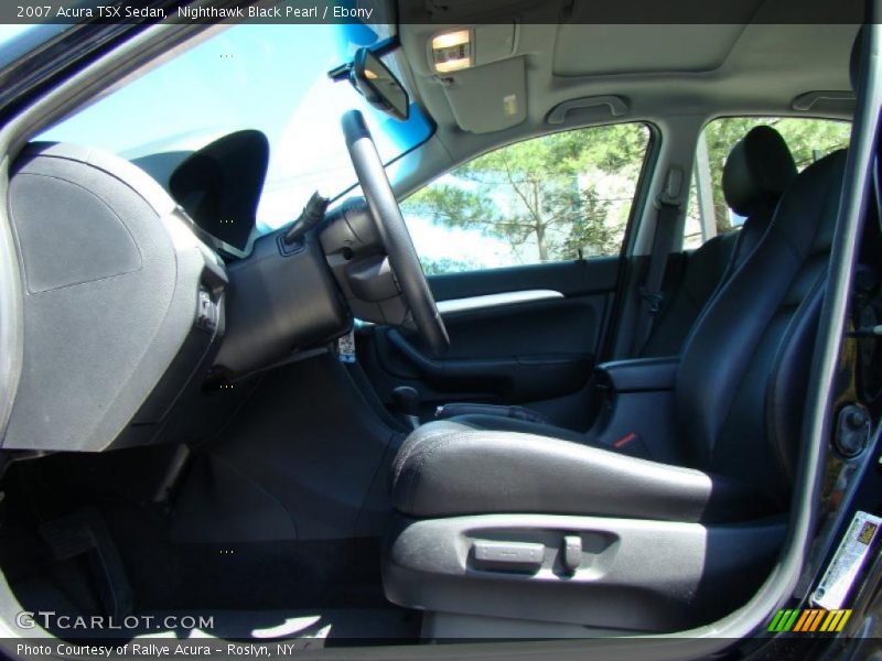 Nighthawk Black Pearl / Ebony 2007 Acura TSX Sedan