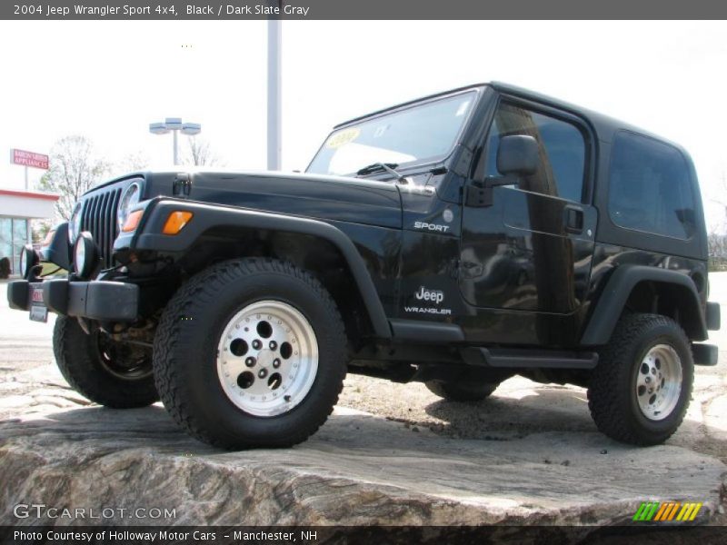Black / Dark Slate Gray 2004 Jeep Wrangler Sport 4x4