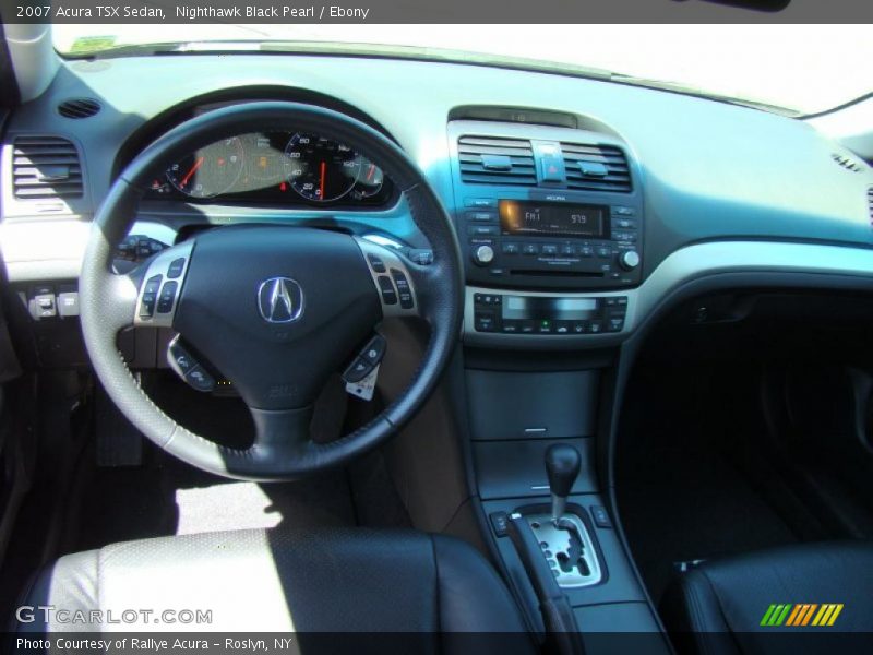 Nighthawk Black Pearl / Ebony 2007 Acura TSX Sedan