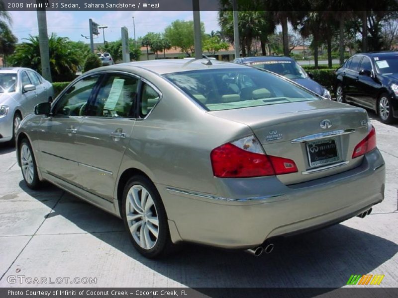 Sahara Sandstone / Wheat 2008 Infiniti M 35 Sedan