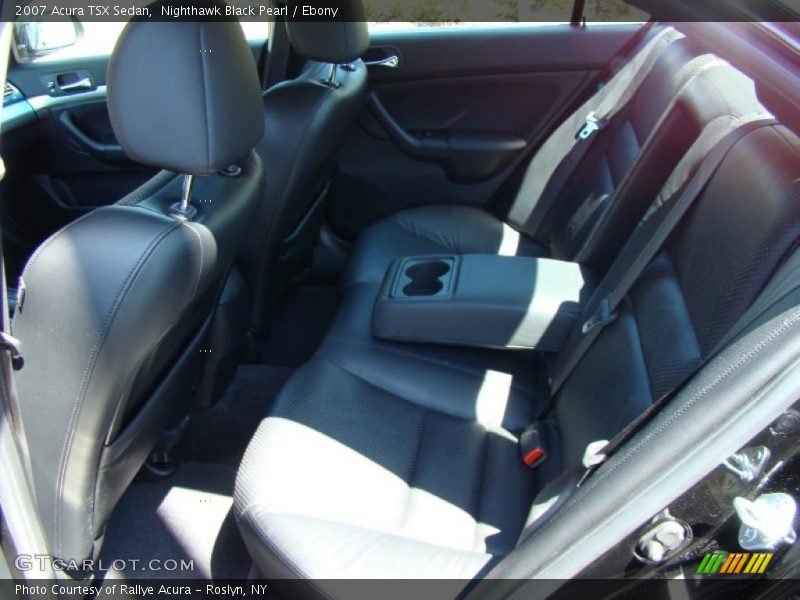 Nighthawk Black Pearl / Ebony 2007 Acura TSX Sedan