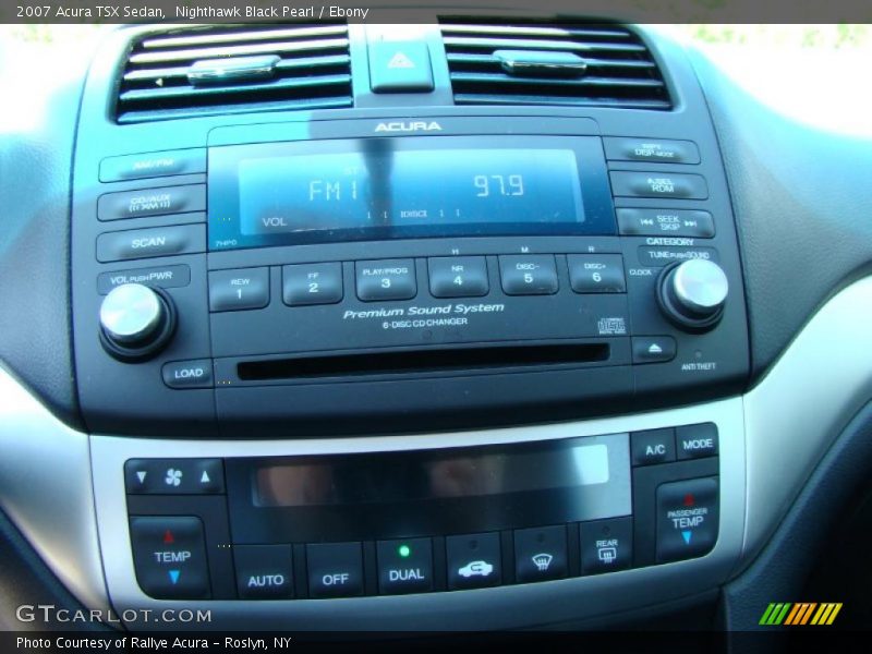 Nighthawk Black Pearl / Ebony 2007 Acura TSX Sedan