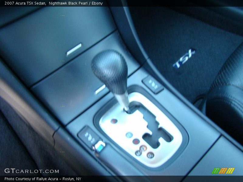 Nighthawk Black Pearl / Ebony 2007 Acura TSX Sedan