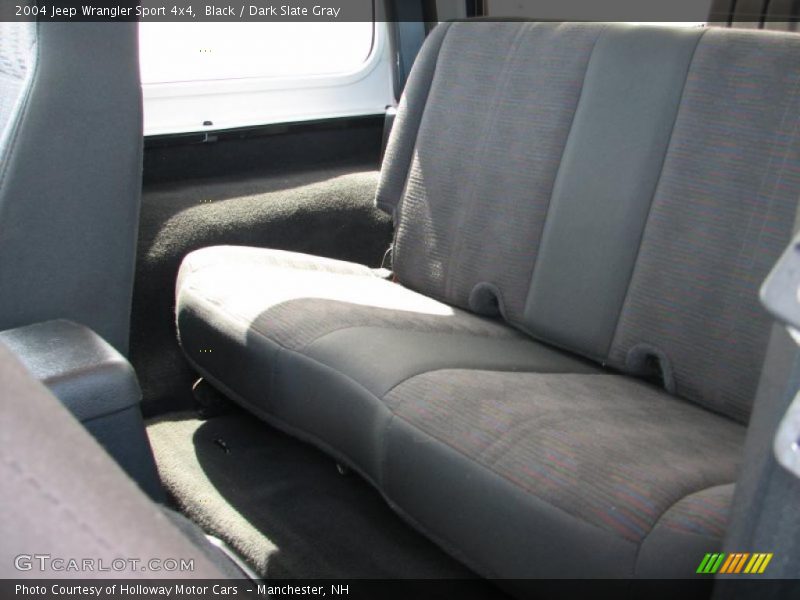 Black / Dark Slate Gray 2004 Jeep Wrangler Sport 4x4