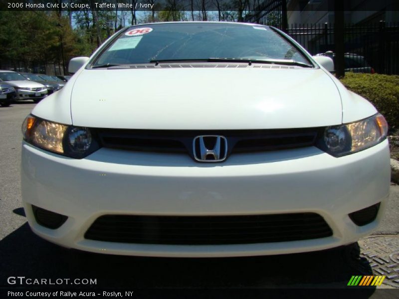 Taffeta White / Ivory 2006 Honda Civic LX Coupe