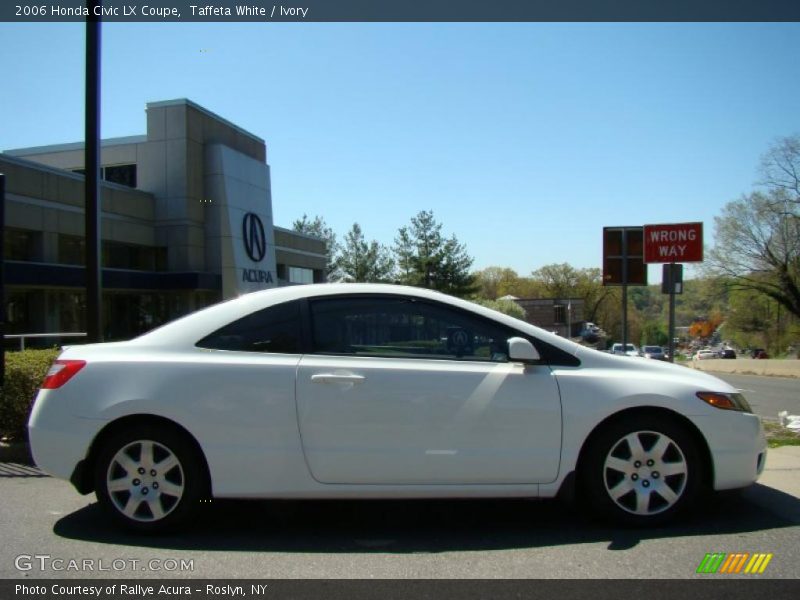 Taffeta White / Ivory 2006 Honda Civic LX Coupe