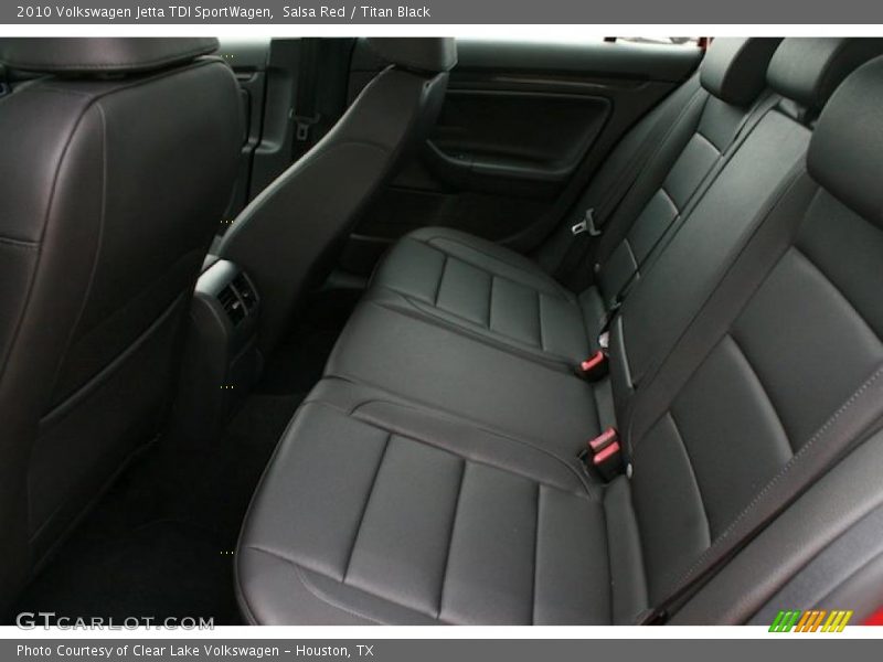 Salsa Red / Titan Black 2010 Volkswagen Jetta TDI SportWagen