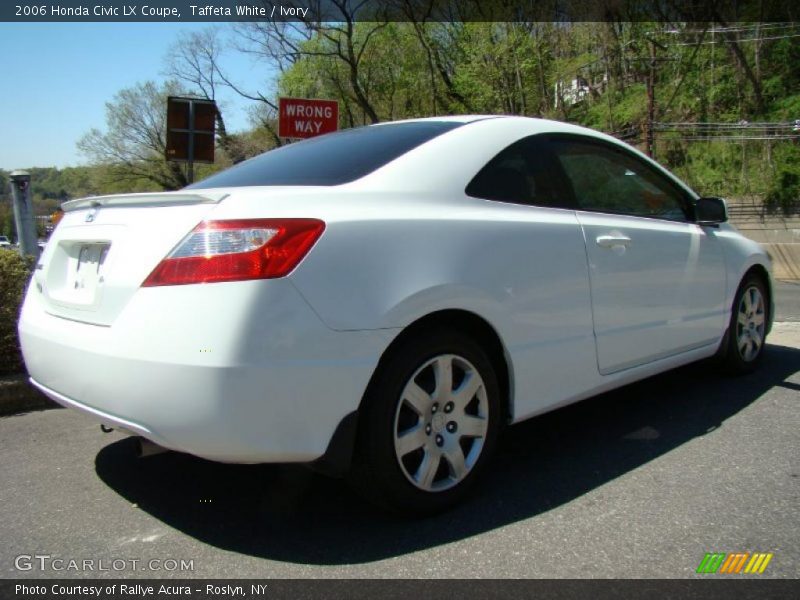 Taffeta White / Ivory 2006 Honda Civic LX Coupe