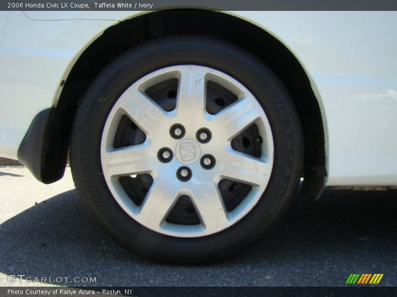 Taffeta White / Ivory 2006 Honda Civic LX Coupe