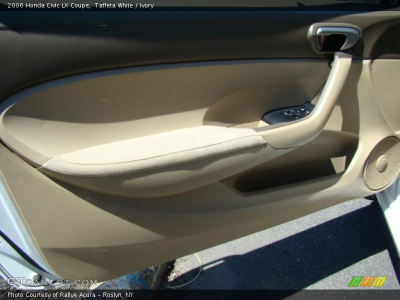 Taffeta White / Ivory 2006 Honda Civic LX Coupe