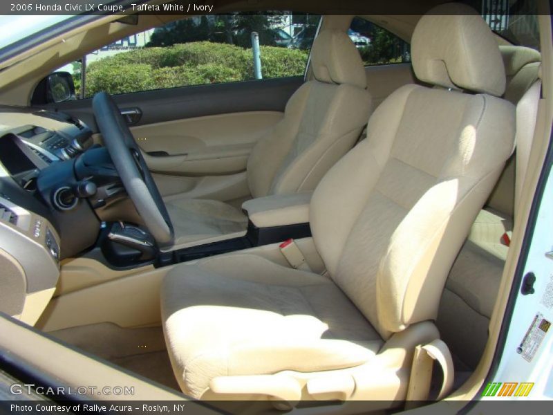 Taffeta White / Ivory 2006 Honda Civic LX Coupe