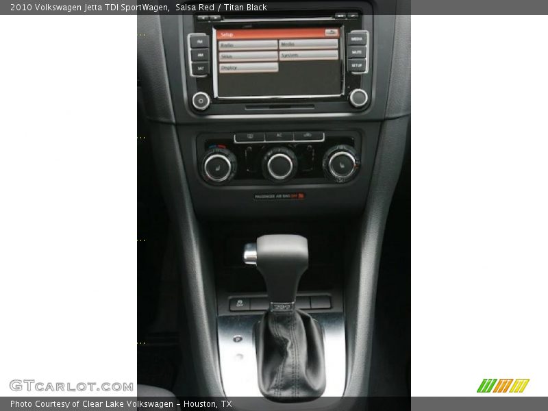 Salsa Red / Titan Black 2010 Volkswagen Jetta TDI SportWagen
