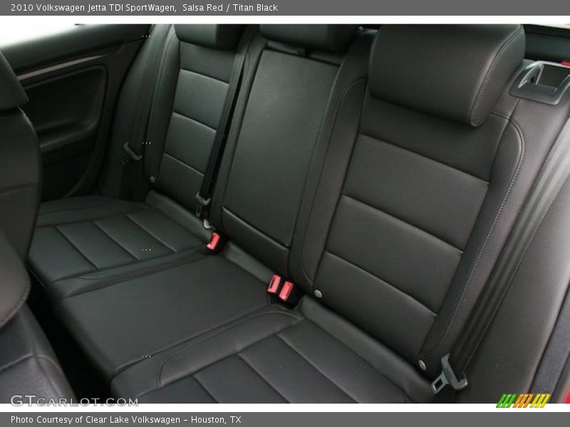 Salsa Red / Titan Black 2010 Volkswagen Jetta TDI SportWagen