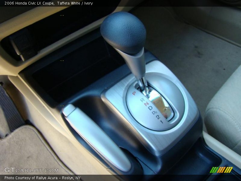 Taffeta White / Ivory 2006 Honda Civic LX Coupe