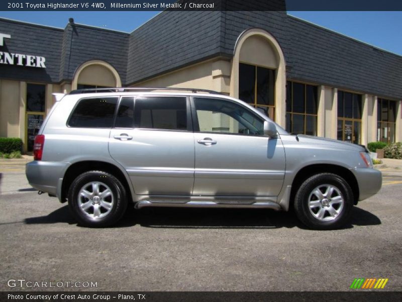 Millennium Silver Metallic / Charcoal 2001 Toyota Highlander V6 4WD