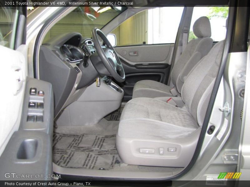 Millennium Silver Metallic / Charcoal 2001 Toyota Highlander V6 4WD