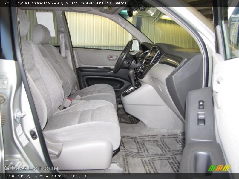 Millennium Silver Metallic / Charcoal 2001 Toyota Highlander V6 4WD
