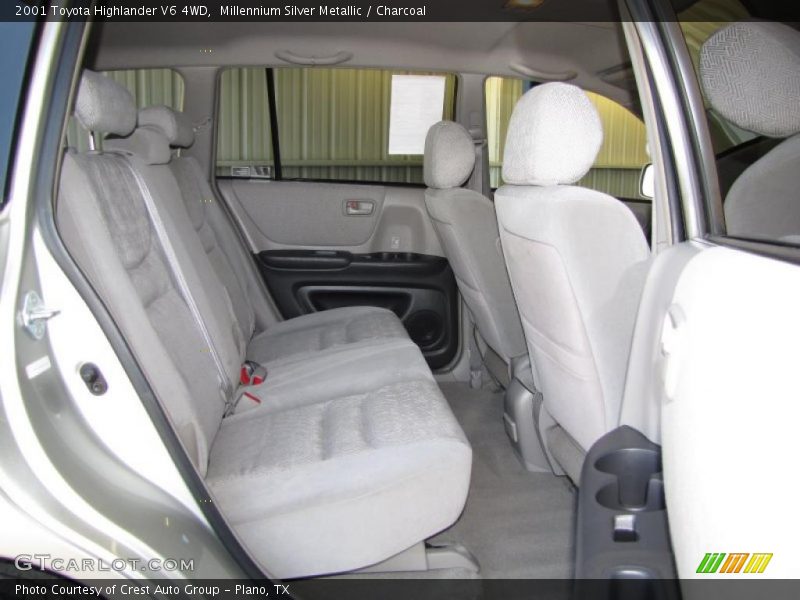 Millennium Silver Metallic / Charcoal 2001 Toyota Highlander V6 4WD